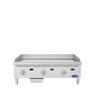 CookRite ATG-3624-C 36-Inch Gas Countertop Chrome Plated Griddle