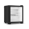 Compact Ancaster AFE GF4 Countertop Glass Door Freezer with Visible Storage for Quick Service