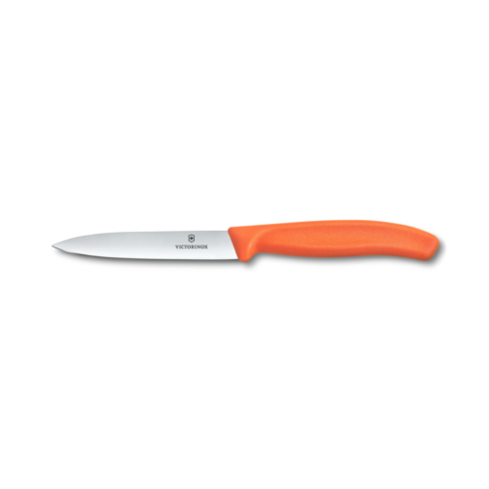Victorinox 6.7709.C1 4-Inch Paring Knife Straight Spear Point Orange