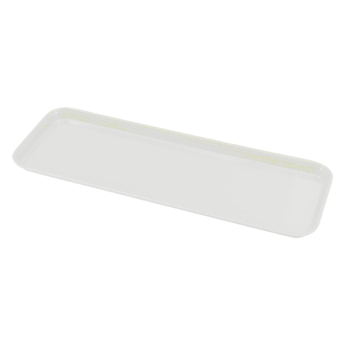Omcan 43567 26" x 18" White Fiberglass Market Display Tray
