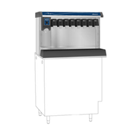 Follett VU155B8RP Vision 150 lb Soda Ice Beverage Dispenser