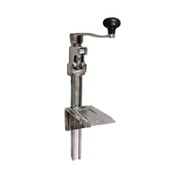 Omcan 10582 Heavy-Duty Cast Iron Manual Can Opener for Cans Up To 11 Inches