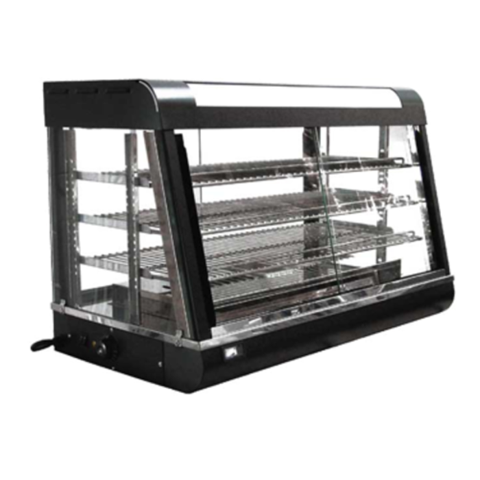 OMCAN 21570 35.27" Hot Food Merchandiser Countertop Display Warmer