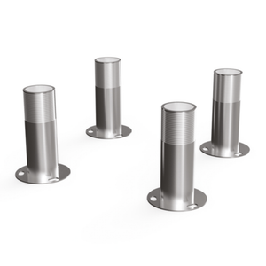 Lainox LAI-NPF-FFS Flanged Feet Kit for NPF04 Combi Oven Stands