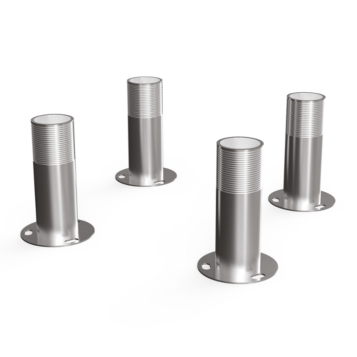 Lainox LAI-NPF-FFS Flanged Feet Kit for NPF04 Combi Oven Stands