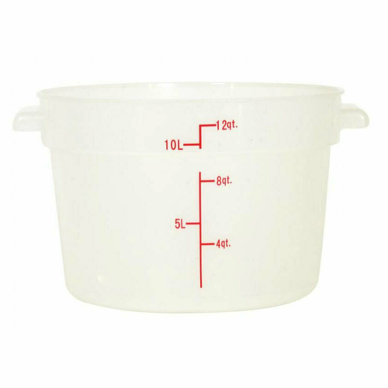 Translucent Commercial Food Storage Container With Measurement Markings For Accurate Portion Control