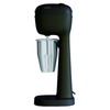 Alt Tag: Omcan 48889 1 QT Drink Mixer Milkshake Machine Black with stainless steel mixing cup, commercial 2-speed 400W blender