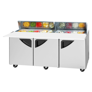 Turbo Air TST-72SD-18-N 72-5/8"W Refrigerated Sandwich Salad Prep Table