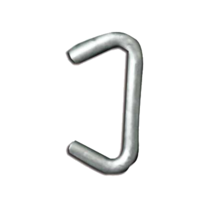 Tag alternatif : Omcan 19767 Anneaux de porc professionnels durables 2500 fixations - fixation à anneau en métal unique et durable en gros plan