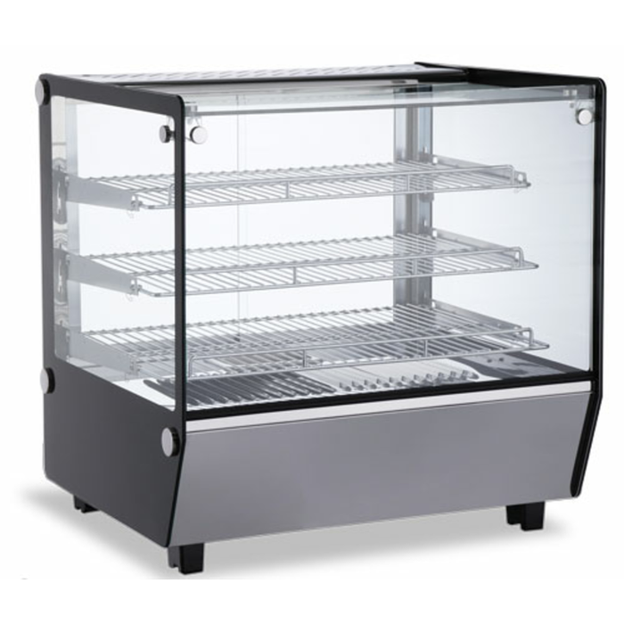 Omcan 47425 (DW-CN-0120-5) 27"W Heated Countertop Display Case
