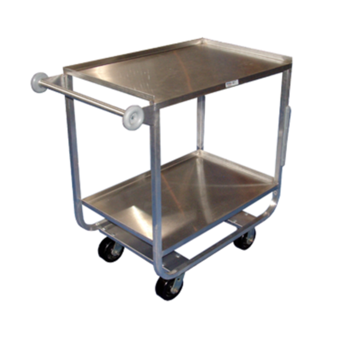 Winholt UC-2-2133SS 21" x 33" Stainless Steel Utility/Bussing Cart