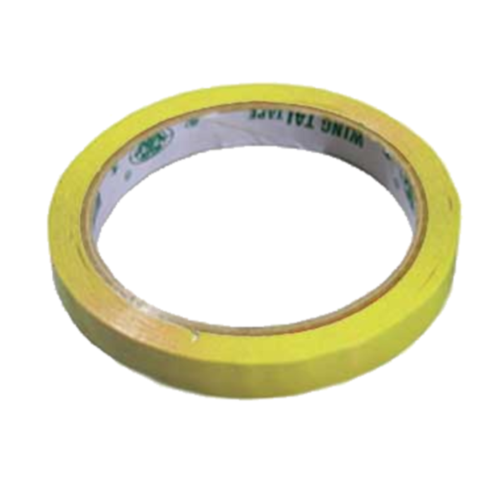 OMCAN 31352 Rouleau de ruban jaune de 9 mm de large pour scelleuse de sacs en polyéthylène