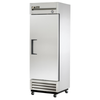 True 27-Inch Solid Single Door Commercial Reach-In Refrigerator, 27 inch commercial reach-in refrigerator.