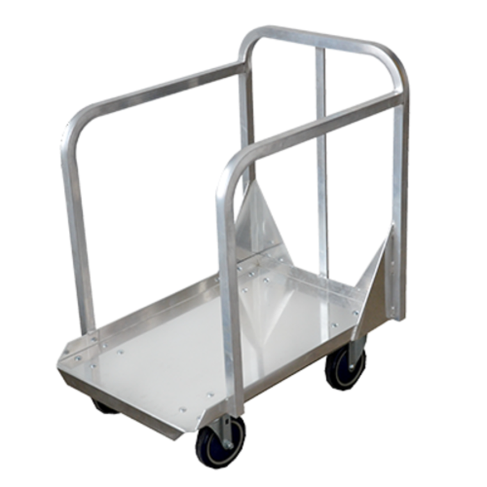 Omcan 27771 Stainless Steel Dolly Truck for 27" Bun Pans