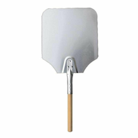 Omcan 80249 Aluminum Pizza Peel 12" x 14" Blade 26" L