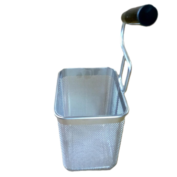Omcan 49108 Rectangular Pasta Cooker Basket with Right Handle