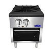CookRite Gas Stock Pot Stove With Two Knobs And Durable Stainless Steel Construction