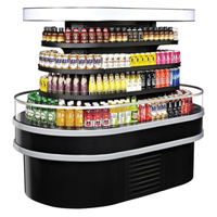 Turbo Air TIOM-20RSRB-N 48"W 19.2 cu. ft. Self-Serve Merchandiser