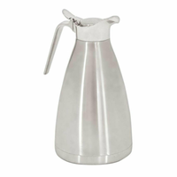 Omcan 80524 32 oz. Double Wall Insulated Stainless Steel Coffee Pot