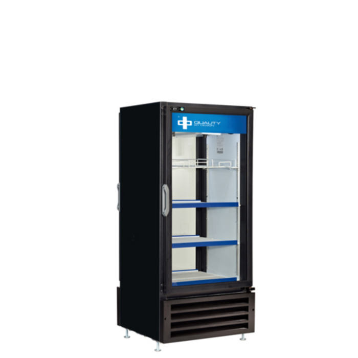 Quality By Design DC10PT-HC 24.88-Inch Pass-Thru Glass Door Refrigerator