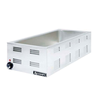 Adcraft FW-1500W 4/3 Size Electric Countertop Food Pan Warmer