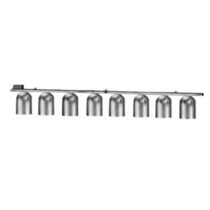 Nemco 6006-8 78.25"L X 6.13"W Eight Bulb Infrared Heat Lamp