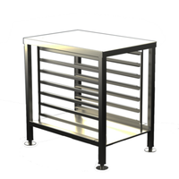 Alto-Shaam 5033475 Stainless Steel Mobile Equipment Stand for Cook & Hold Ovens 27-5/8"W x 26-1/4"D