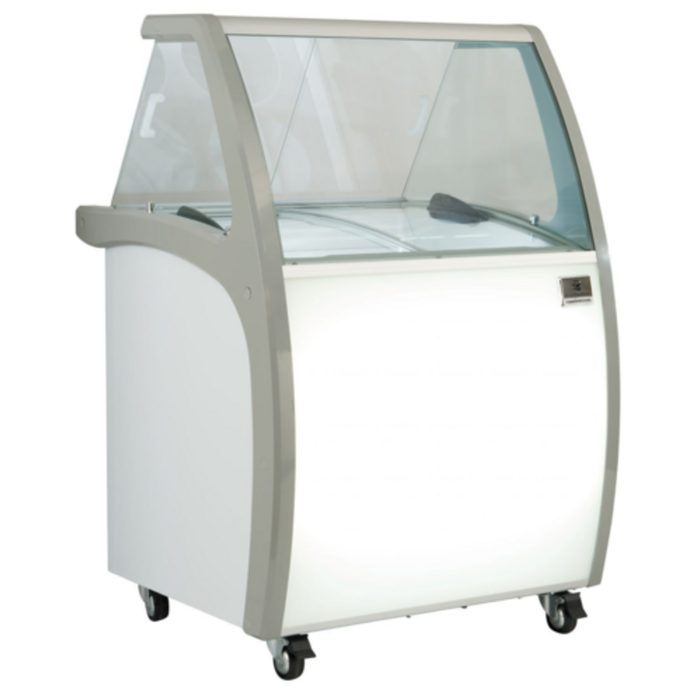 Kelvinator KCICDC4FH 33"W 4-Tub Dipping Ice Cream Cabinet