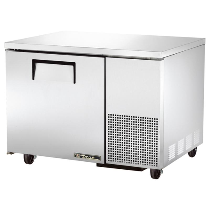 True Manufacturing Deep Undercounter Solid Door Refrigerator With Stainless Steel Finish