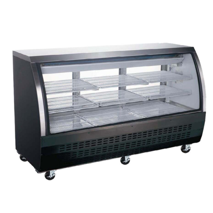 Présentoir réfrigéré de charcuterie à service complet EFI CDC-64 64-1/8"L