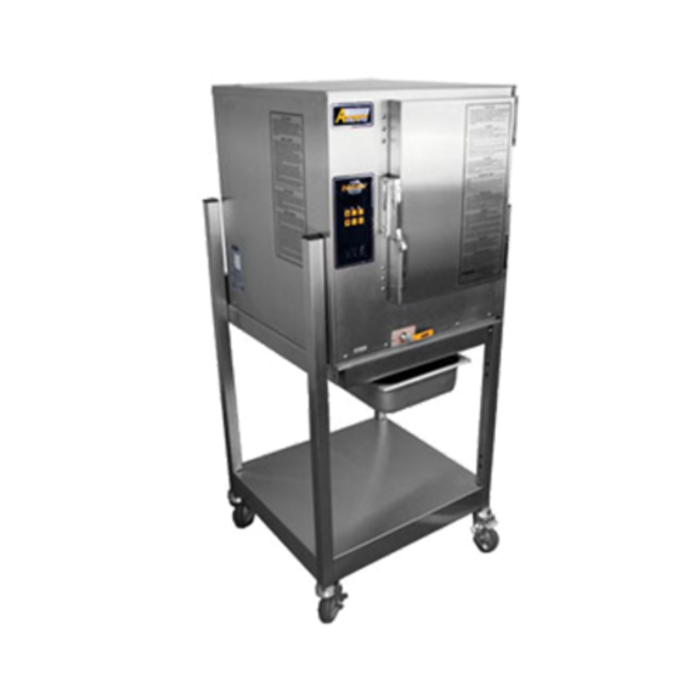 AccuTemp N61201D SGL 6 Pan Natural Gas Boilerless Convection Steamer