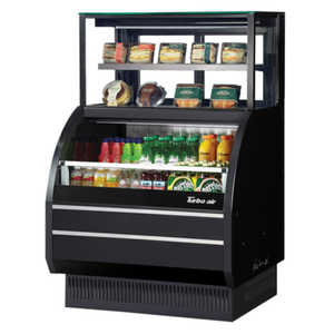 Turbo Air TOM-W-40SB-UF-N 38-7/8"W Open Display Refrigerated Merchandiser