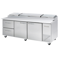 Blueair BAPP93-D2L-HC 93.25 Inch Refrigerated Pizza Prep Table