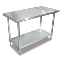 OMCAN 24196 Standard Work Table 24"W x 18"D Stainless Steel