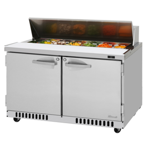 Turbo Air PST-48-FB-N Table de préparation à salade/sandwich de 48 po série PRO