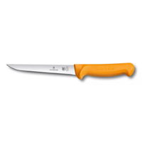 Swibo 5.8401.16 6-Inch Straight Wide Stiff Boning Knife Orange