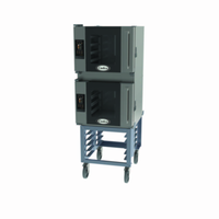 Cadco BLS-4HTR-2 Bakerlux Double Stack Half Size Electric Convection Oven