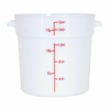 Durable Polypropylene Food Storage Container With Measurement Markings For Precise Portion Control