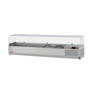 Turbo Air CTST-1500G-N 60-1/4"L E-Line Countertop Refrigerated Salad Table