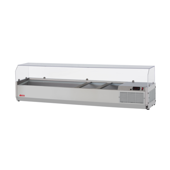 Turbo Air CTST-1500G-N 60-1/4"L E-Line Countertop Refrigerated Salad Table