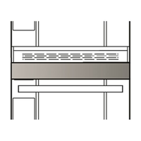 Unox XWSQW-00HS-E 2-Oven Capacity Stacking Kit For SPEED.Pro And Evereo