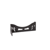 Omcan 48470 8 Pizza Capacity Wood/Coal/Gas Fired Commercial Oven replacement curved black metal bracket accessory