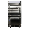 Atosa AOM-40B 39-3/5" Open Air Refrigerated Merchandiser With LED Lighting And Adjustable Shelves