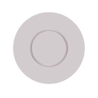 Skyfood 5B37M9.5 14.5" Pizza Pan Tray with Shaping Grooves