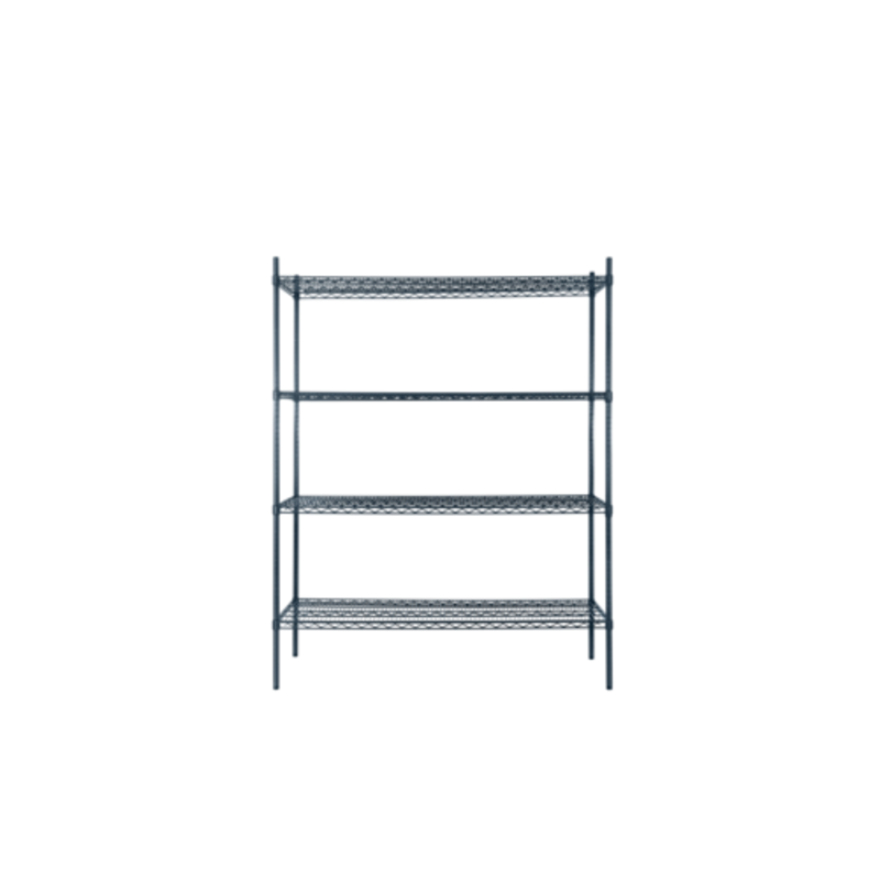 Epoxy Wire Shelving Unit from Mixrite by Atosa, perfect for efficient storage and organization.