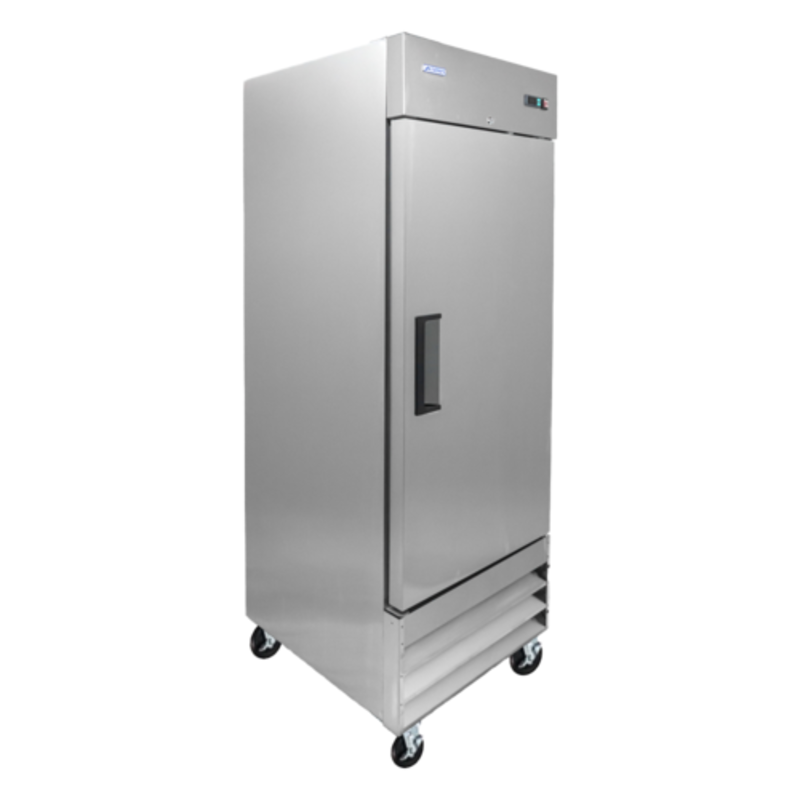 29-Inch Stainless Steel Reach-In Freezer For Commercial Kitchen Use With Dependable Storage