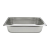 Half Size Steam Table Pan Made Of Stainless Steel, Ideal For Food Service Environments And Buffet Lines.