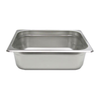 Half Size Stainless Steel Steam Table Pan 10-3/8"L x 12-3/4"W Ideal For Foodservice Holding And Serving