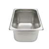 2/3 Size Stainless Steel Steam Table Pan, Perfect For Hot And Cold Food Holding In Busy Kitchens.