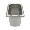 Nestwell 22N4 6-3/4" x 4-1/4" Stainless Steel Steam Table Pan for Efficient Food Storage